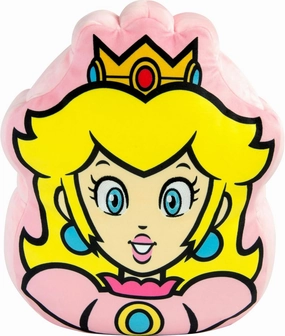 Club Mocchi-Mocchi- Super Mario Plush - Princess Peach Plushie - Squishy Mario Plushies - Plush Collectible Mario Toys - Soft Plush Toys and Mario Room Decor - 15 inch
