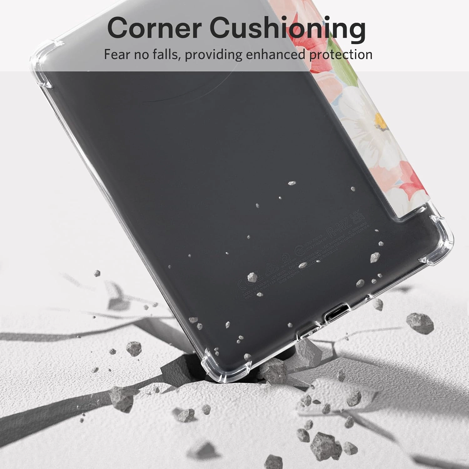 CoBak Case for Kindle Paperwhite (6.8" 11th Generation 2021 Released) & Paperwhite Signature Edition- New PU Leather Cover and Clear Soft Silicone Back Cover with Auto Sleep Wake Feature