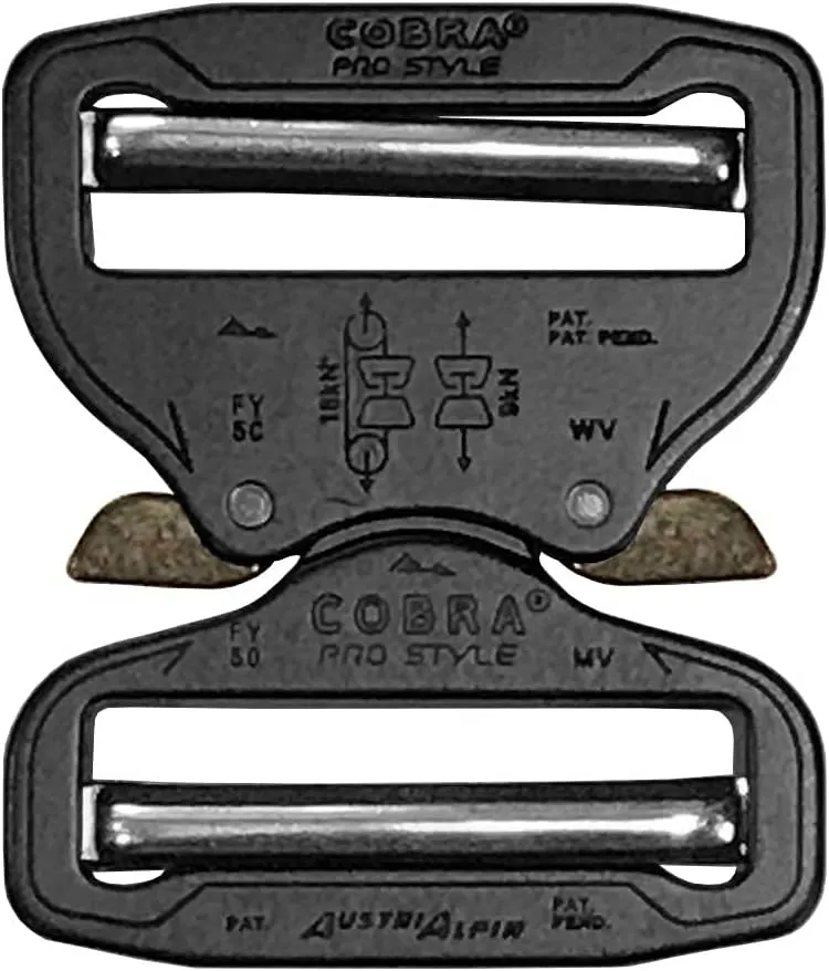 Cobra Buckle 2" Dual Adjustable No-Sew