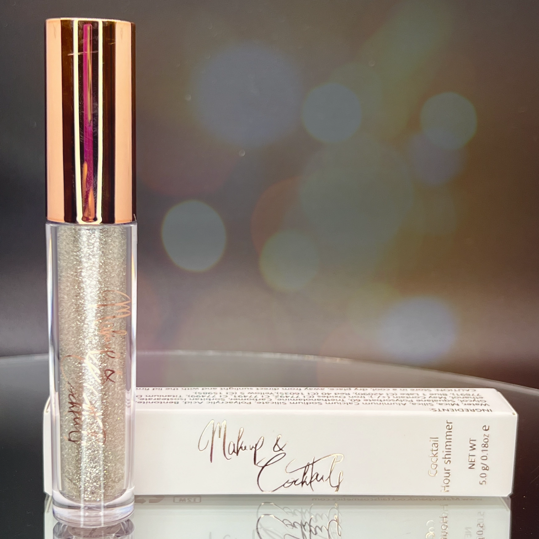 Cocktail Hour shimmer eyeshadow"Champagne"