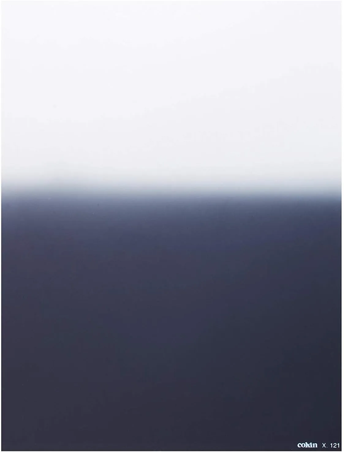 Cokin Square Graduated Neutral Density Grey G2 - ND8 3-Stops Hard (X121) for XL (X) Series Holder - 130mm X 170mm