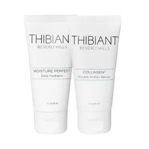 Collagen2 1.7 Oz and Moisture Perfect 1.7 Oz Bundle | Anti Aging Face Serum with Collagen | Hydrating Moisturizer and Anti Aging Face Cream