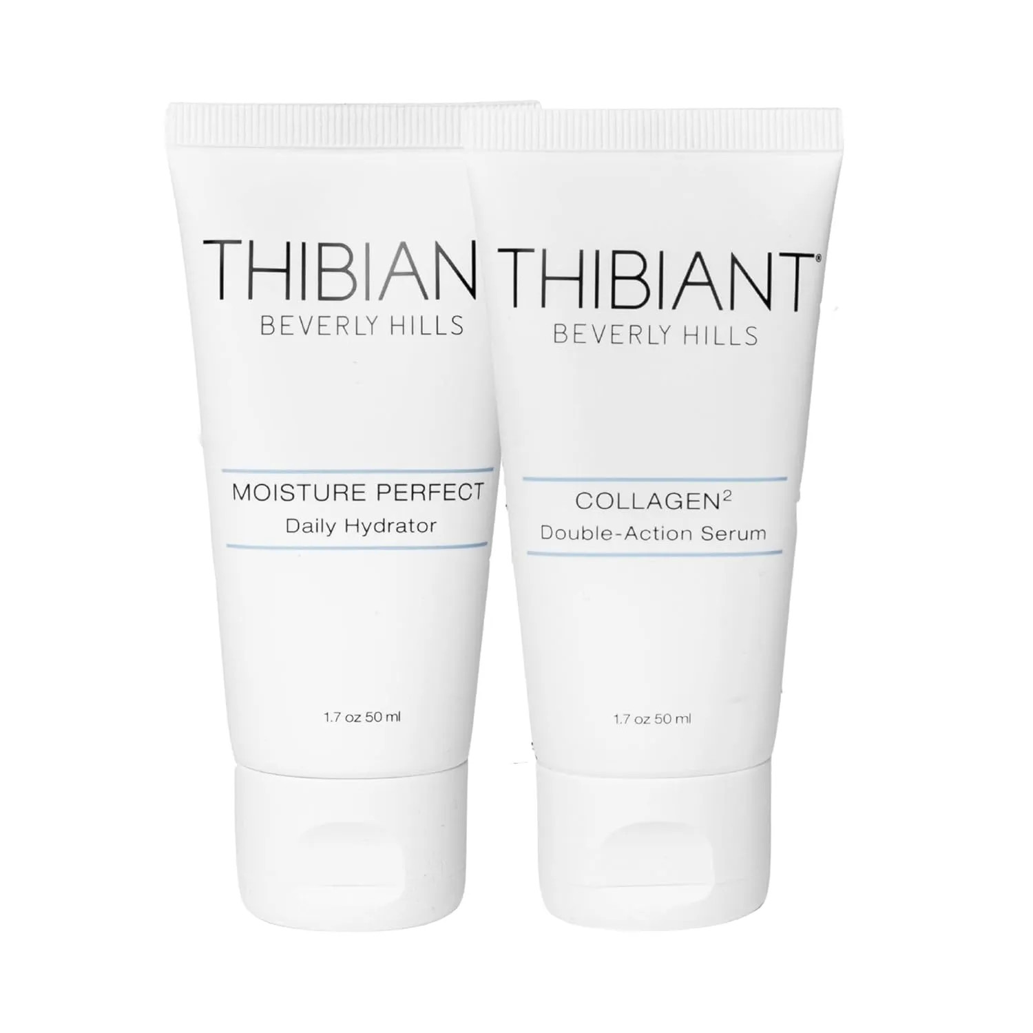 Collagen2 1.7 Oz and Moisture Perfect 1.7 Oz Bundle | Anti Aging Face Serum with Collagen | Hydrating Moisturizer and Anti Aging Face Cream