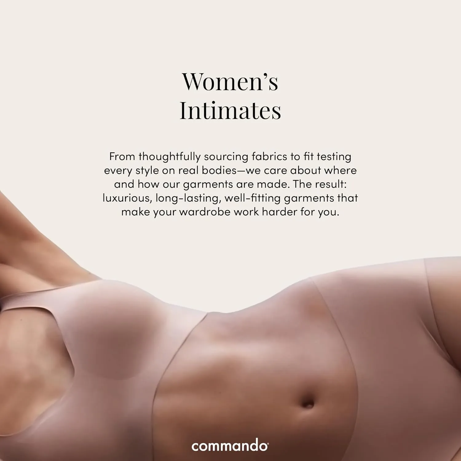 commando - Classic Mini Cami Slip | Short Full Slip Perfect for Sheer Dresses | Anti Static | Smooth, Barely-There Feel