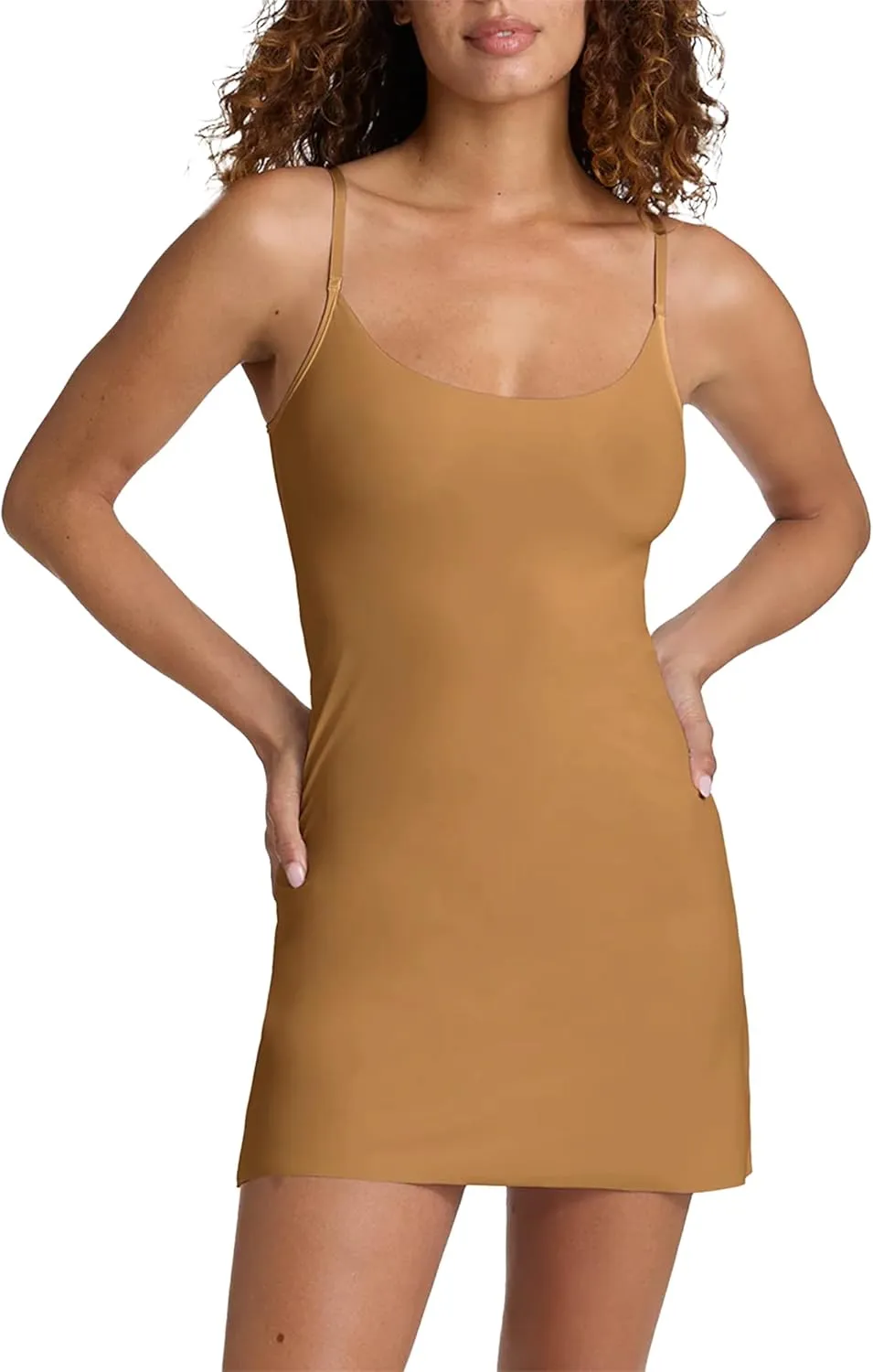 commando - Classic Mini Cami Slip | Short Full Slip Perfect for Sheer Dresses | Anti Static | Smooth, Barely-There Feel