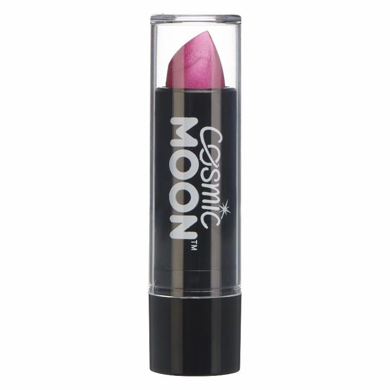 Cosmic Moon Metallic Lipstick Pink S10534 Costume Make Up