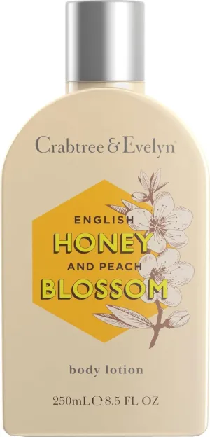 Crabtree & Evelyn Body Lotion, English Honey And Peach Blossom, 8.5 Fl Oz