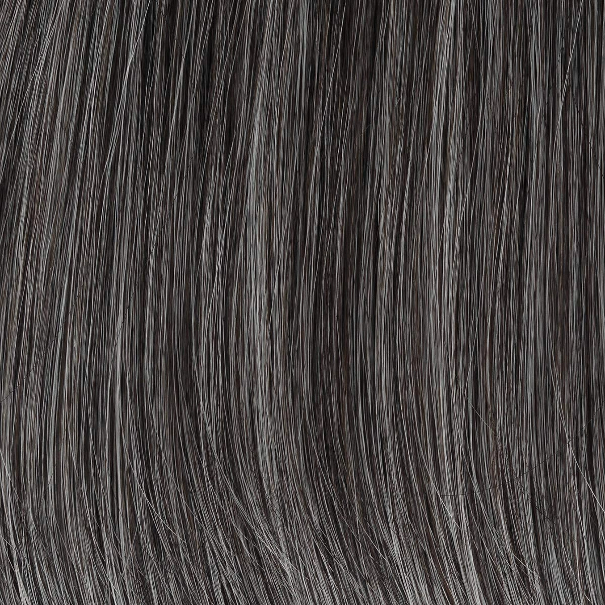 Curves Ahead Chin-Length Layered Wig by Hairuwear, Average Size CapGL44-51 Sugared Charcoal