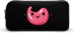 Cute Stomach Pencil Case Makeup Bag Easy to Clean Portable Pencil Pouch Office Organizer