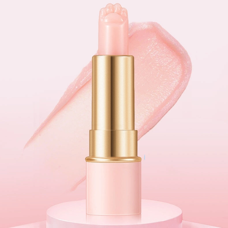 Cute Cat Paw Pink Balm Lipstick