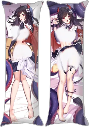 Dakimakura Anime Azur Lane Hugging Body Pillow Case, 19""x59"" Throw Pillow Cover, Double-Sided Print Bedding Decorative Pillowcase (Royal Fortune), FA11K