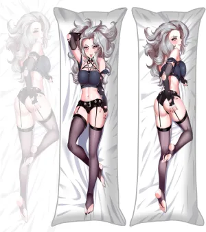 Dakimakura Original 20"x59" Anime Pillowcase Double-Sided Pattern Hugging Body Pillow Cover Case Peach Skin (G)