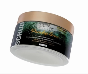 De Soap Boutique Women's Paradise Groove Skin Nourishing Body Salt Scrub 10 fl oz