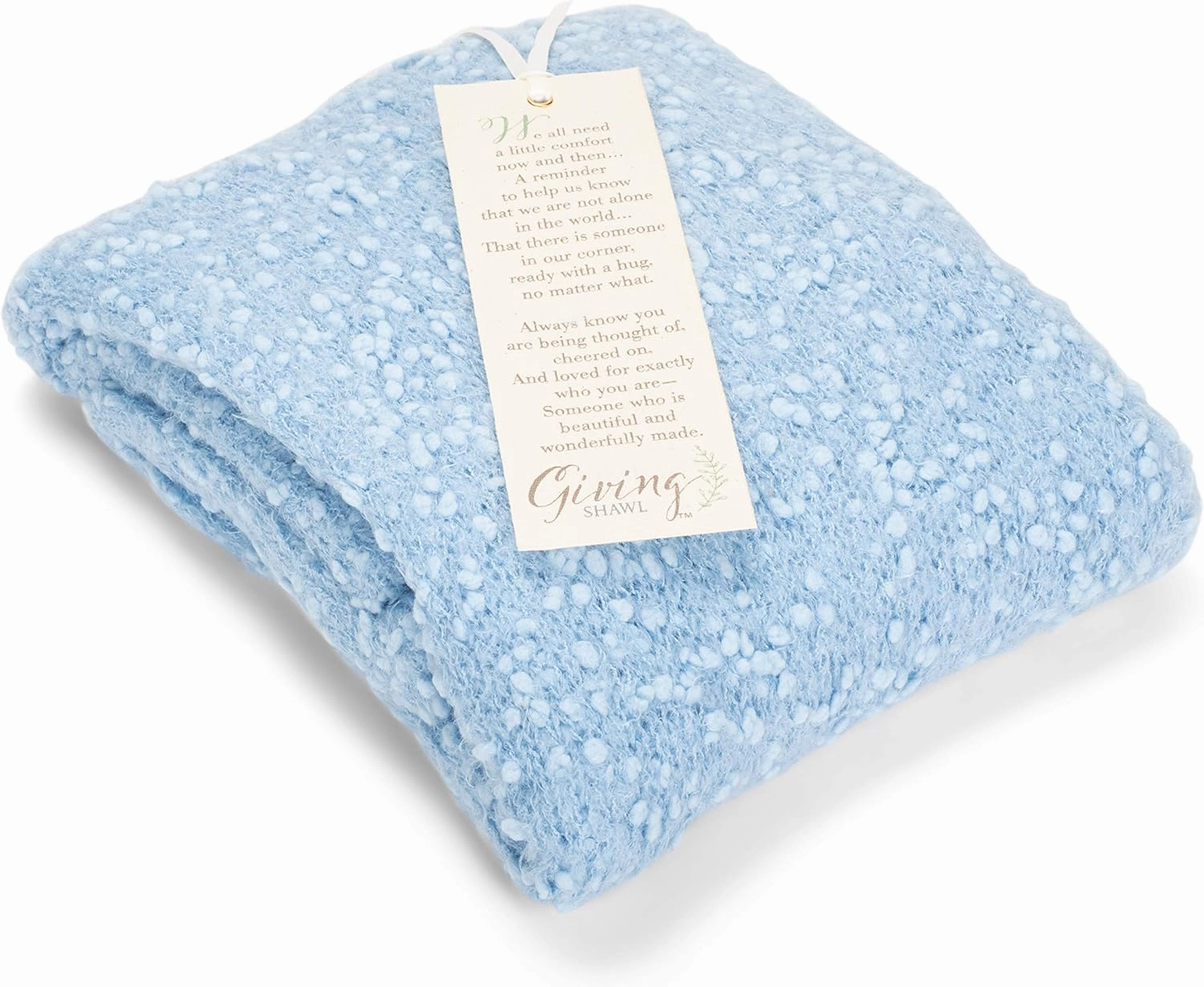 DEMDACO One Size Soft Knit Giving Shawl Wrap