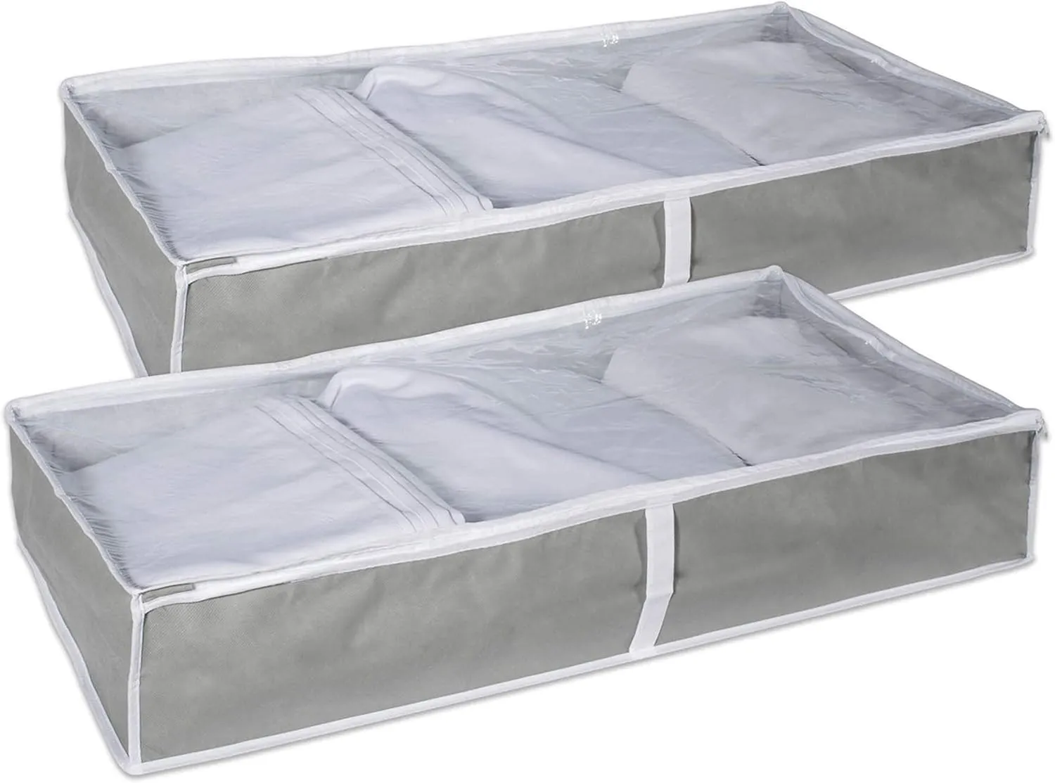 DII Breathable Closet Soft Storage Bag, Gray, Chest Size
