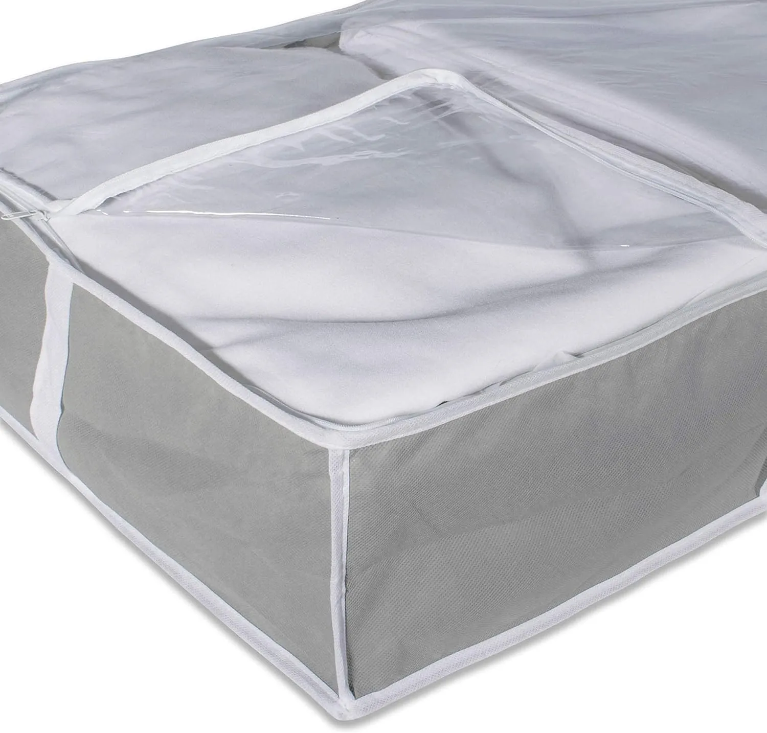DII Breathable Closet Soft Storage Bag, Gray, Chest Size