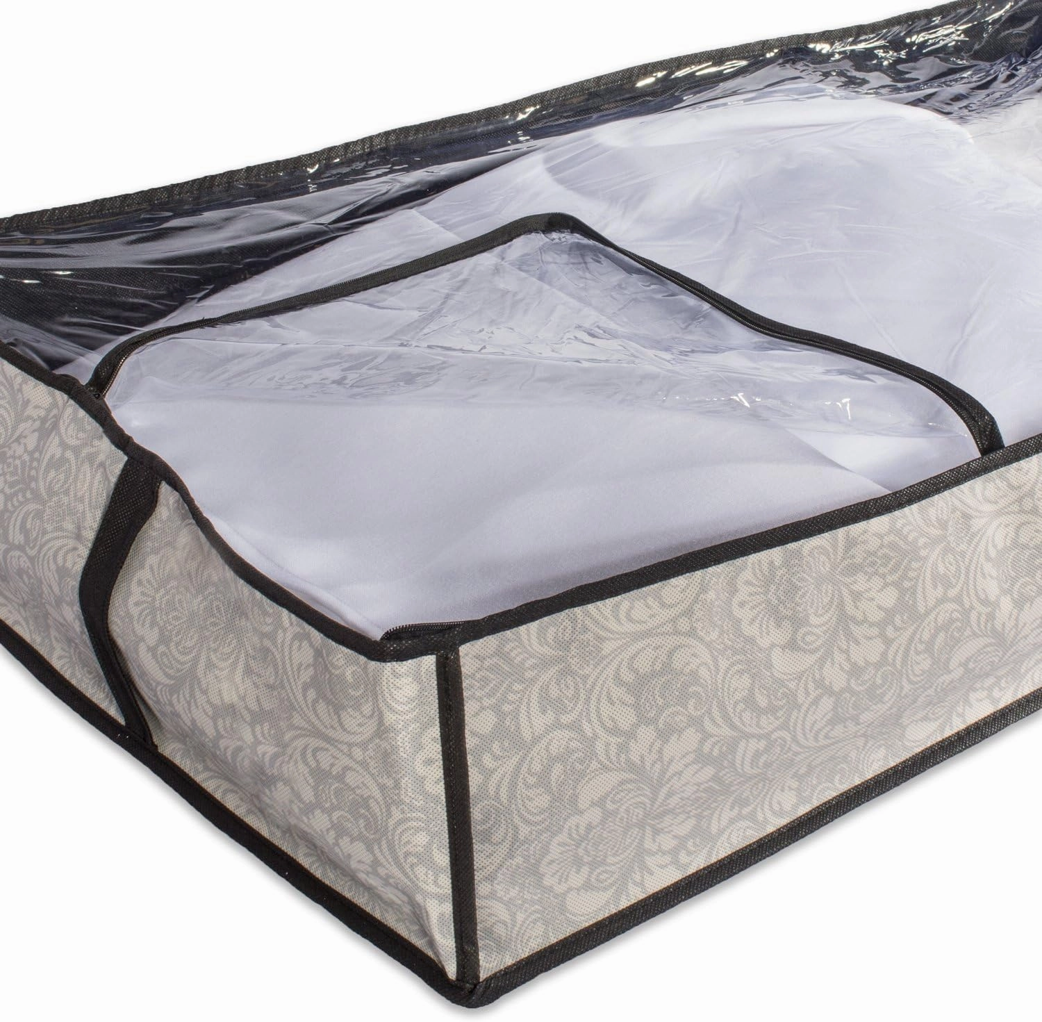 DII Breathable Closet Soft Storage Bag, Damask, Chest Size