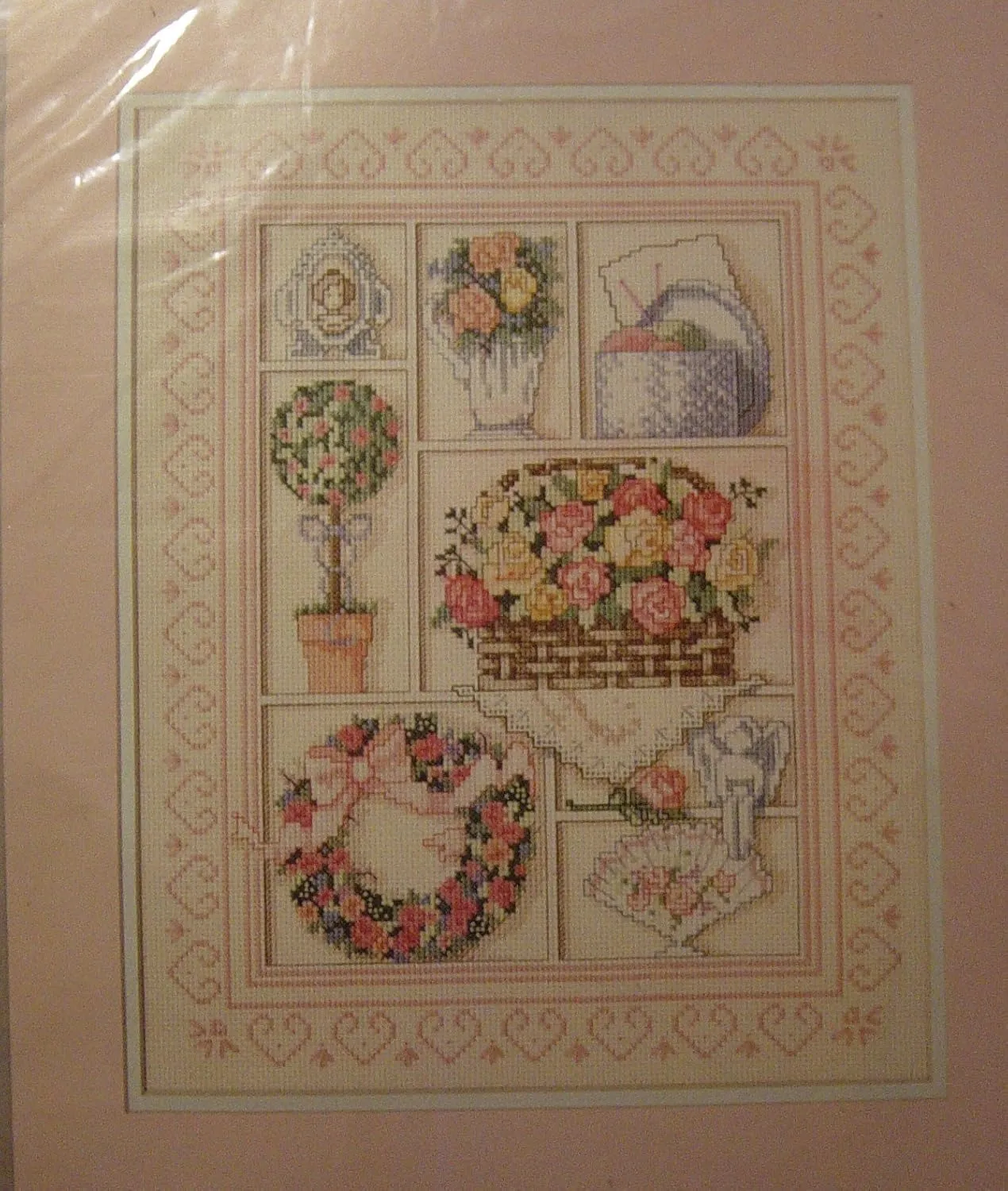 Dimensions from The Heart Counted Cross Stitch Kit 53547 Victorian Shadowbox