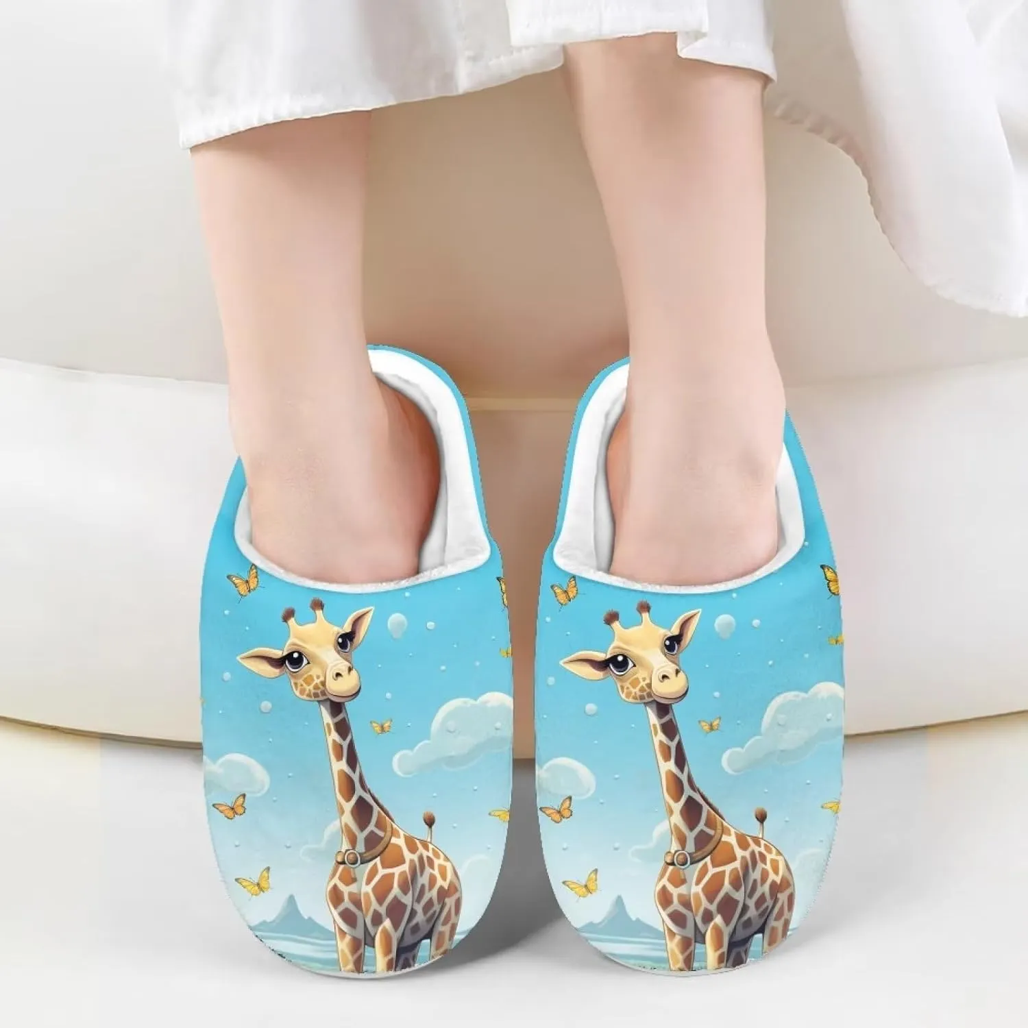 DISNIMO Kids Slippers Girls Slippers for Kids Boys Soft Lightweight Cozy Bedroom House Shoes for Indoor and Outdoor Size 9-14.5