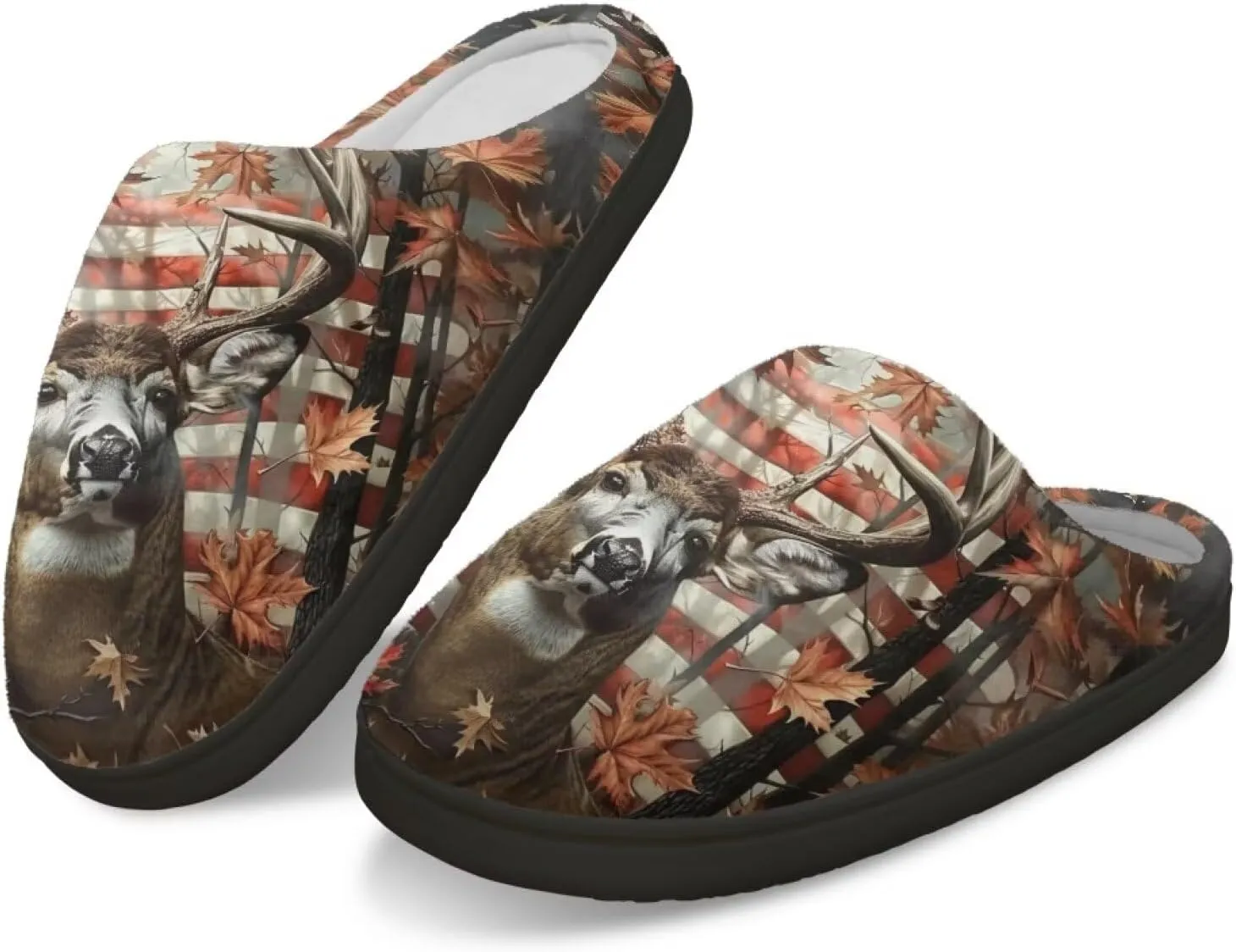 DISNIMO Soft Cozy Warm Fall Winter House Bedroom Slippers for Women Girls Ladies