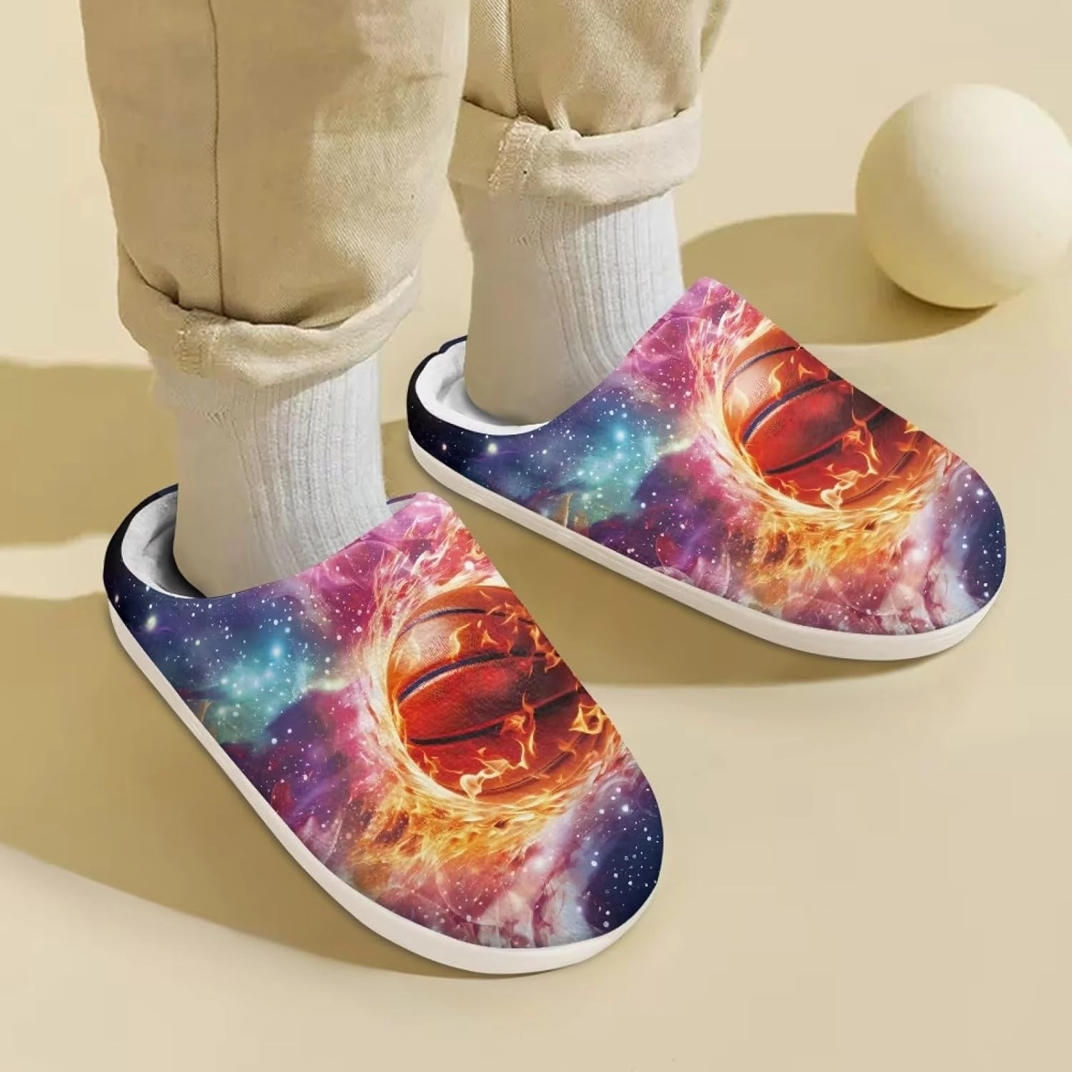 DISNIMO Kids Slippers Girls Slippers for Kids Boys Soft Lightweight Cozy Bedroom House Shoes for Indoor and Outdoor Size 9-14.5