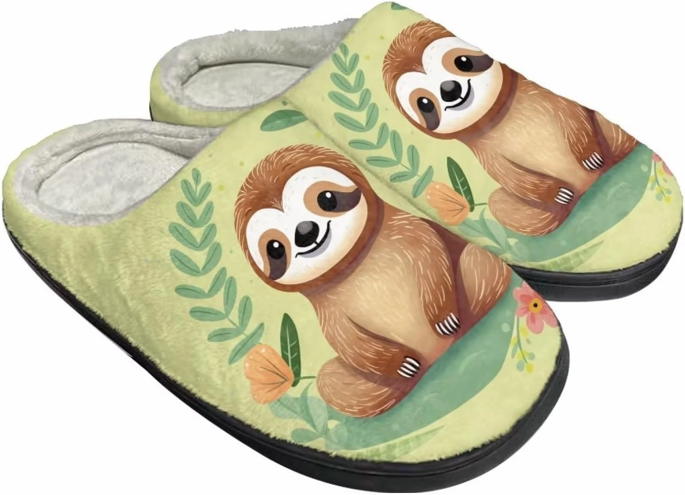 DISNIMO Soft Cozy Warm Fall Winter House Bedroom Slippers for Women Girls Ladies