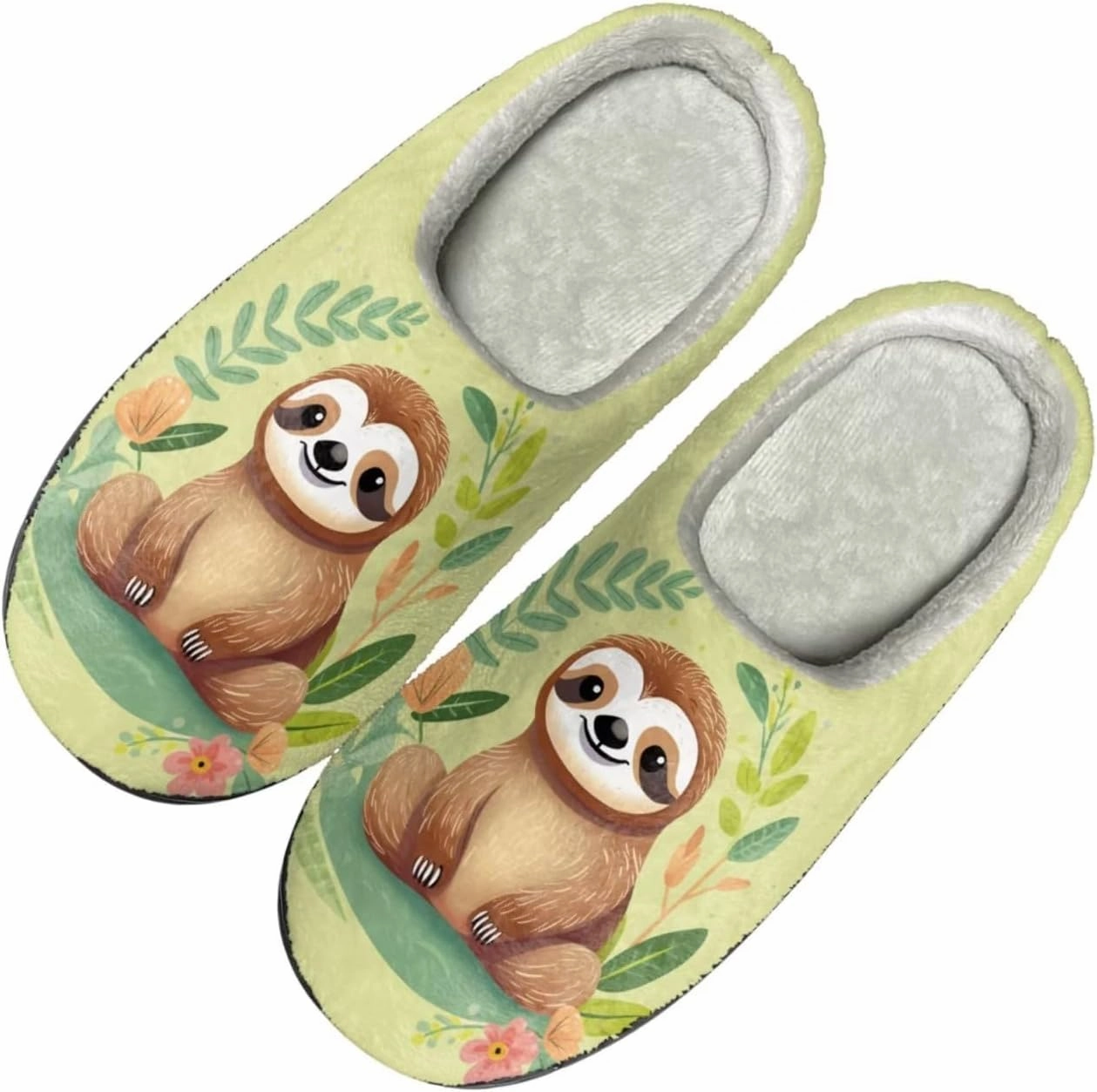 DISNIMO Soft Cozy Warm Fall Winter House Bedroom Slippers for Women Girls Ladies