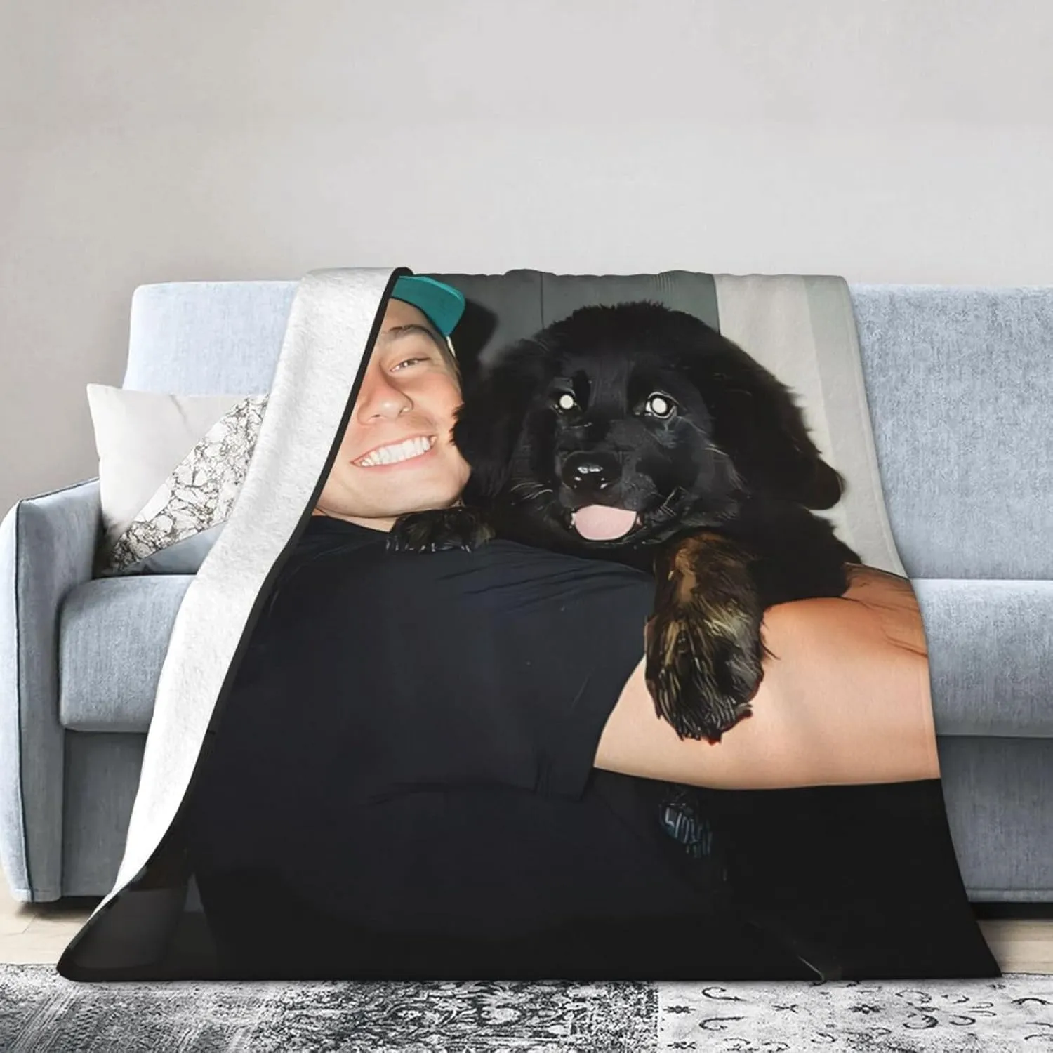 Drew Music Starkey Blanket Cozy Soft Blanket Lightweight Blankets Warm Throw Blanket Suitable for All Season 40"x30"