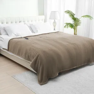 Electric Blanket Full Size, 77"x84" Heated Blankets with 10 Heat Settings & 0.5-12 Hours Adjustable Timer, Velvet Reversible Super Cozy, Overheat Protection, ETL Certified, Machine Washable