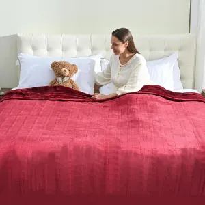 Electric Blanket Full Size, 77"x84" Heated Blankets with 10 Heat Settings & 0.5-12 Hours Adjustable Timer, Velvet Reversible Super Cozy, Overheat Protection, ETL Certified, Machine Washable