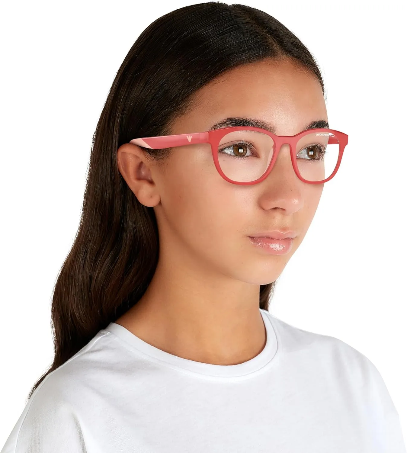 Emporio Armani Ek4001 Prescription Eyewear Frames with Interchangeable Sun Clip-ons Round
