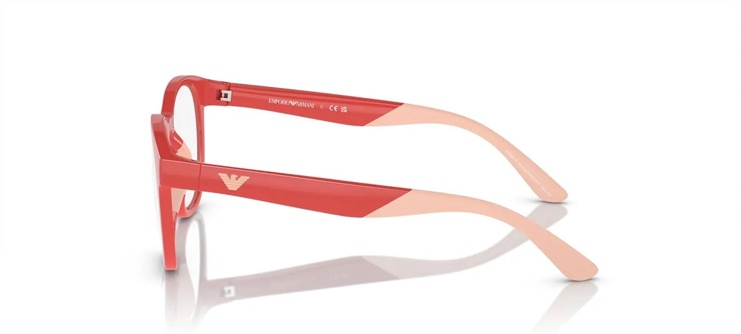 Emporio Armani Ek4001 Prescription Eyewear Frames with Interchangeable Sun Clip-ons Round