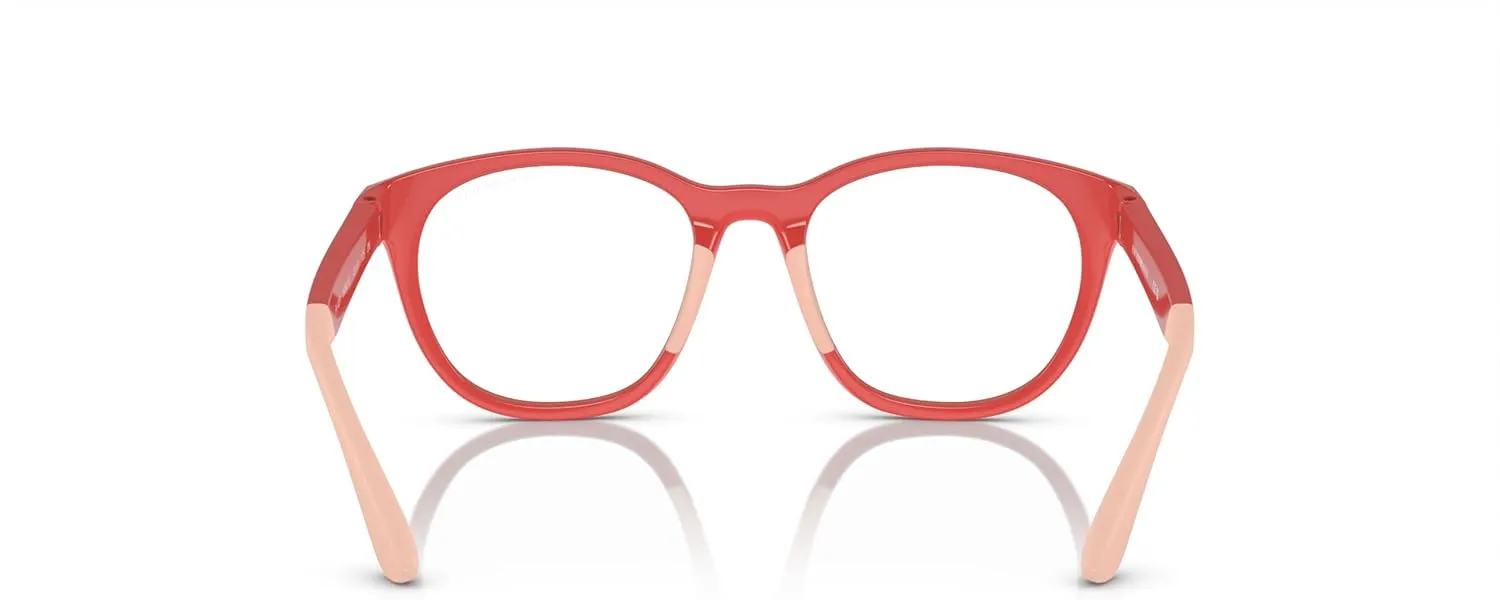 Emporio Armani Ek4001 Prescription Eyewear Frames with Interchangeable Sun Clip-ons Round