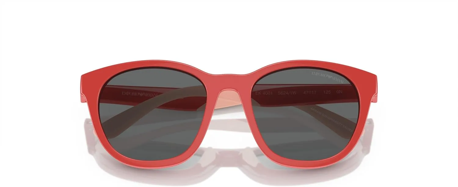 Emporio Armani Ek4001 Prescription Eyewear Frames with Interchangeable Sun Clip-ons Round
