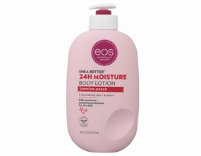 eos Jasmine Peach 24 Hour Moisture Body Lotion with Shea Better 16 Fl Oz (1)