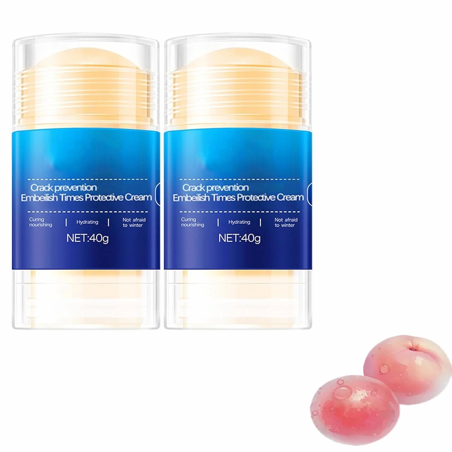 Equrhsa Foot Care Cream Cracked Feet,Eourhsa Crack Feet Prevention Stick,Cracked Heel Stick Balm,Heel Balm For Dry Crack FeetS,Anticrack Foot Cream Roll On,Hydrating And Anti-Cracking,Smoothing (A, 2)