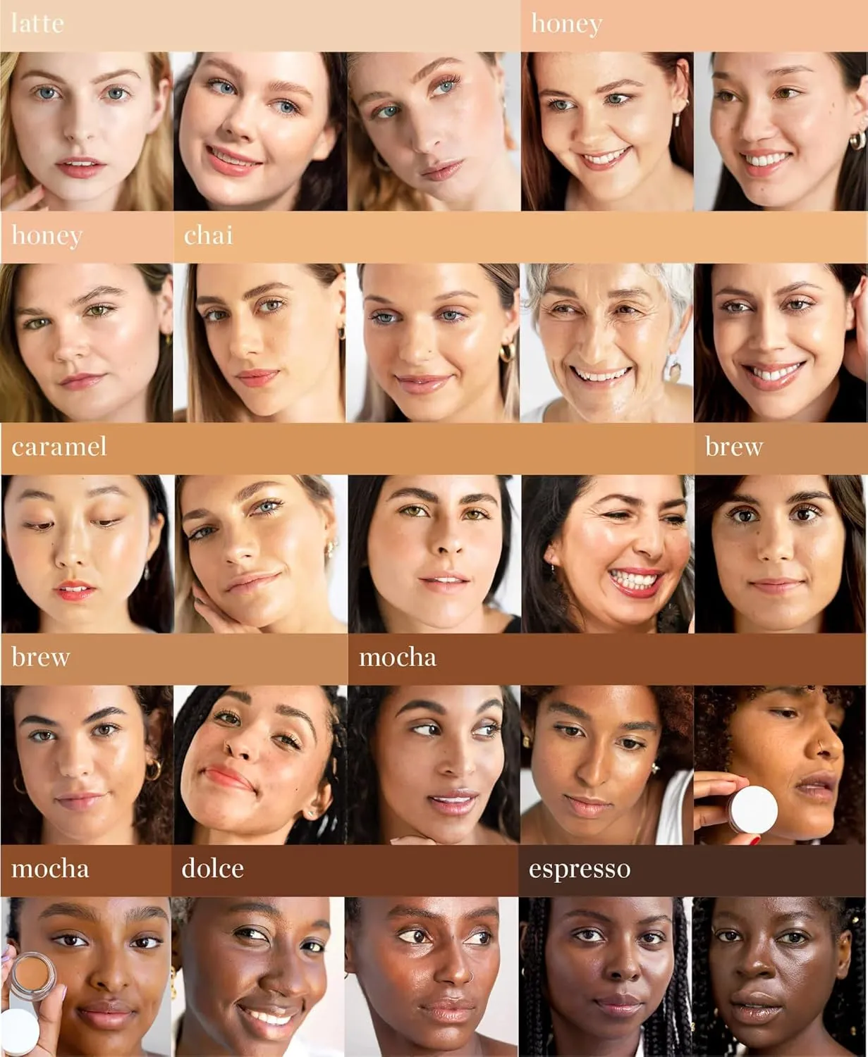Ere Perez - Natural Arnica All-Cover Pot Concealer | Med-Full Coverage, Satin Finish, Calming, Nourishing | Vegan, Cruelty-Free, Clean Beauty (Caramel, 0.18 oz | 5 g)