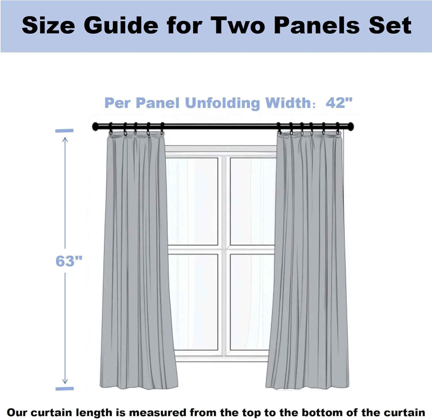 Erosebridal Lady High Heels Curtains for Bedroom Blue Butterfly Girly Women High-Heeled Shoes Curtains & Drapes 2 Panels 42" Wx63 L,Diamond Crystal Shoes Window Treatments Rustic Animal Room Decor
