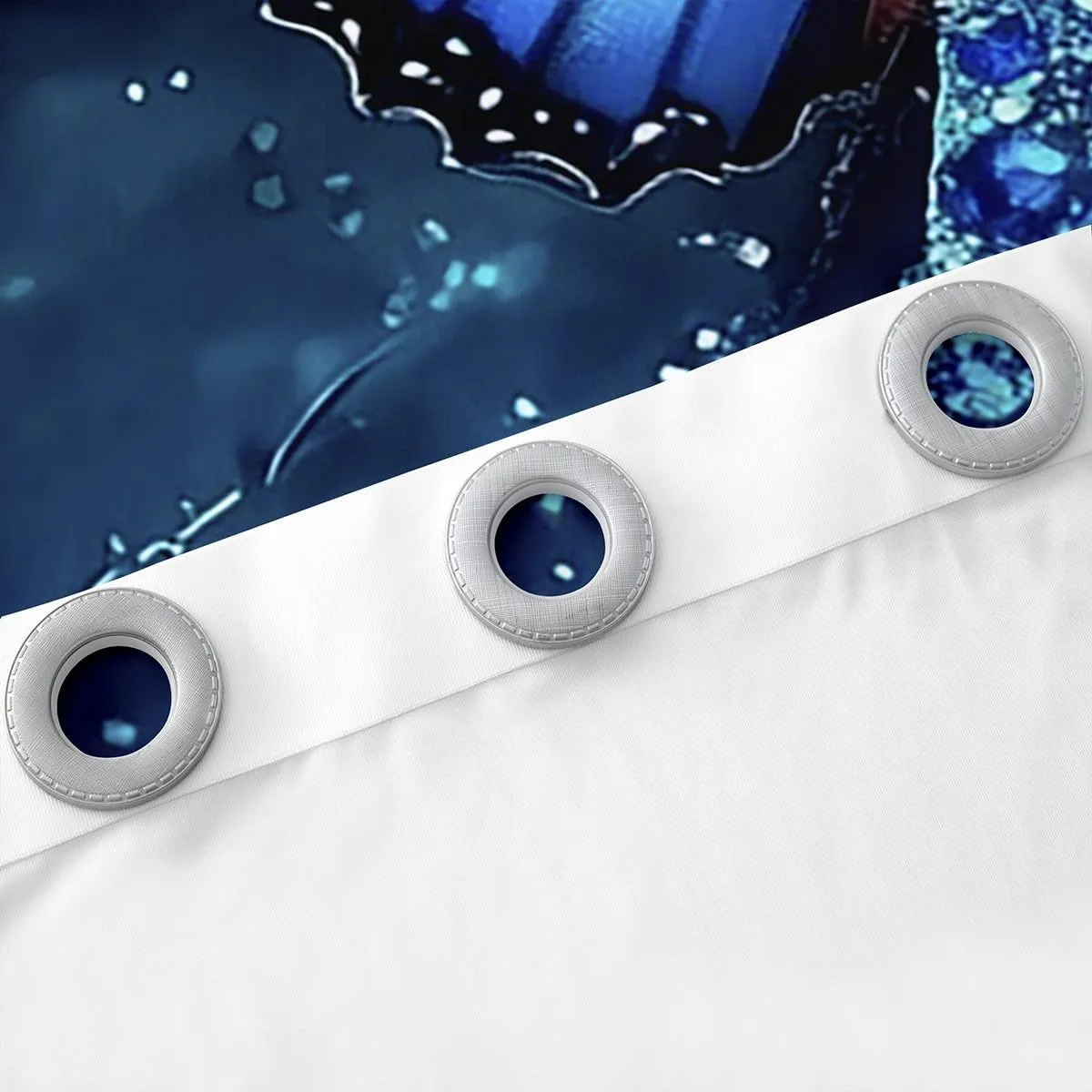 Erosebridal Lady High Heels Curtains for Bedroom Blue Butterfly Girly Women High-Heeled Shoes Curtains & Drapes 2 Panels 42" Wx63 L,Diamond Crystal Shoes Window Treatments Rustic Animal Room Decor
