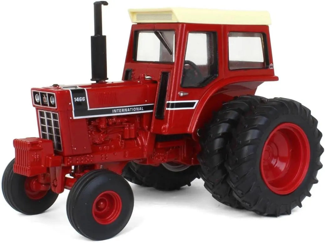 ERTL 1/32 International Harvester 1466 Wide Front Black Stripe Tractor with Duals 44272