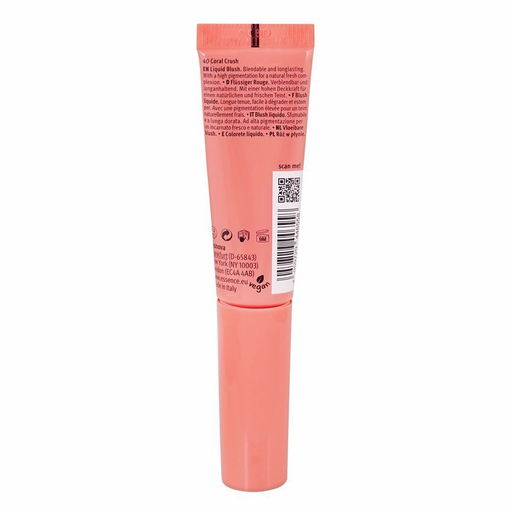Essence Baby Got Blush, Liquid Blush, Vegan, 10ml, 40 Coral Crush