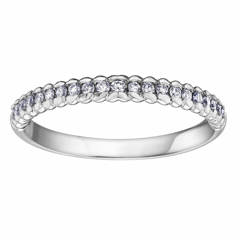 Eternal Flames Diamond Wedding Band