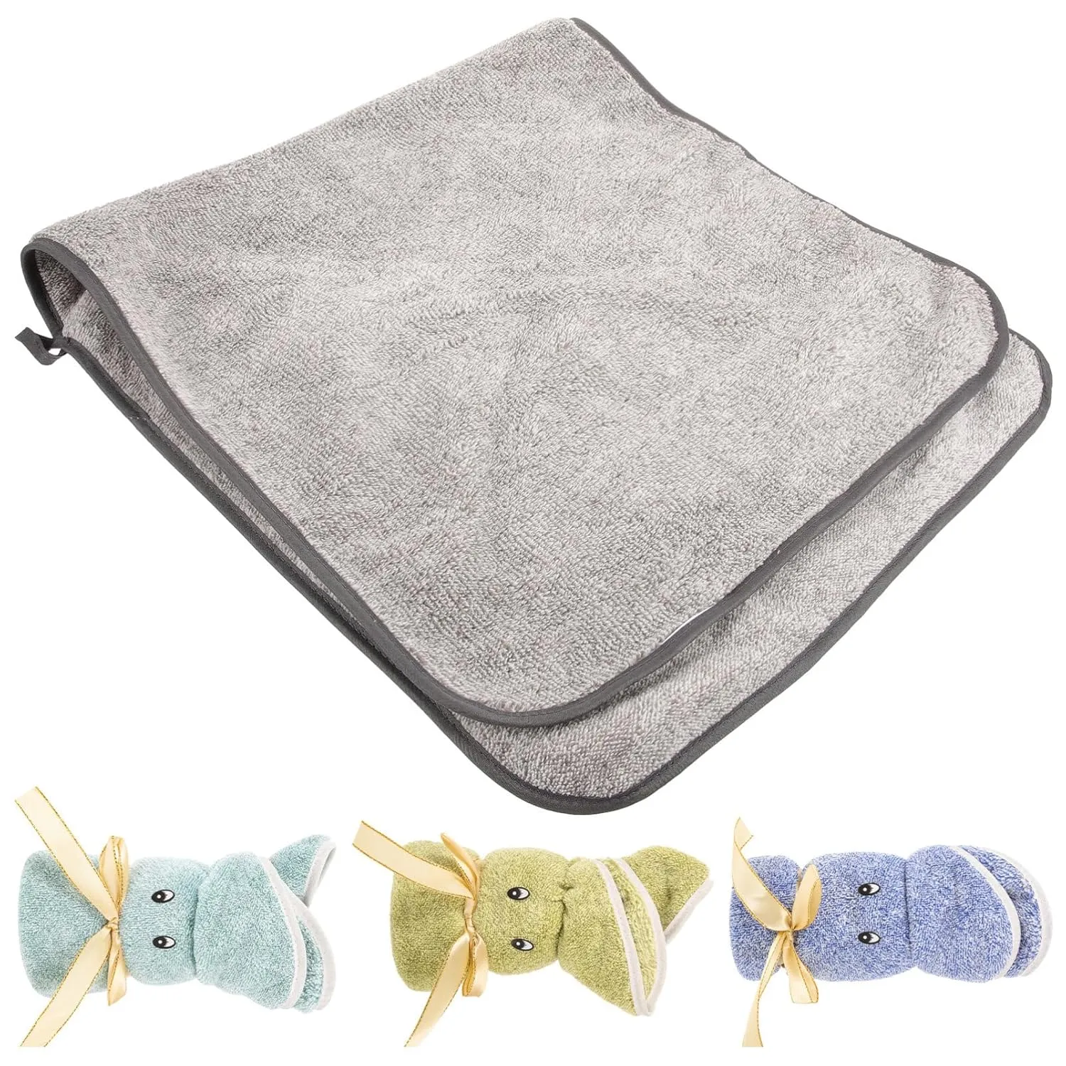 EXCEART 4pcs cleansing face wipes cleaning towels makeup towels facial towel makeup remover towel make up remover towels soft towels face cloths Makeup Remover Wipes coral fleece portable