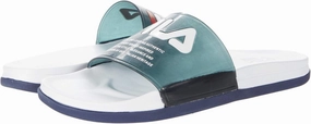 Fila Women's Drifter Lux Clear Shoes Navy/White/Navy 9