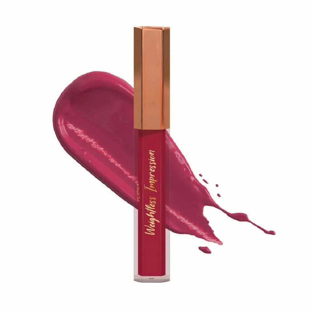 FLiCKA Weightless Impression 11 November - Pink Matte Finish Liquid Lipstick
