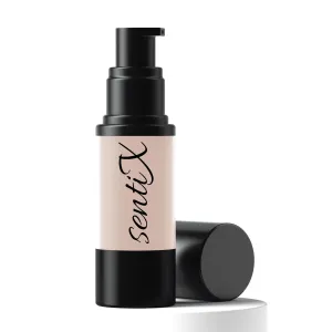 Foundation By SentiX cosmetics, Warm Undertone, Oil-Free, HD Liquid, Natural Finish, Long Wearing, Smooth Finish, Blendable, Buildable, Vibrant, Moisturizing, Paraben-Free, 1 fl oz.