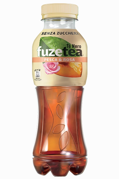 FUZETEA TEA PEACH SUGAR FREE PET 400 ML (12 IN A BOX)