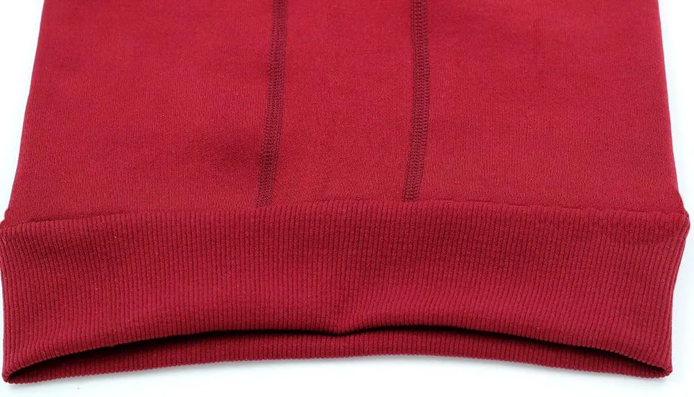 FV RELAY Women's Winter Warm Fleece Lined Velvet Elastic Leggings High Waisted