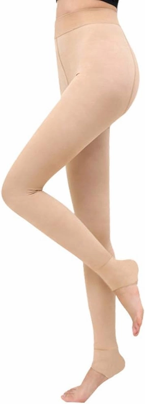 FV RELAY Women's Winter Warm Fleece Lined Velvet Elastic Leggings High Waisted