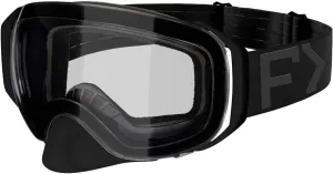 FXR Ride X Spherical Clear Goggle (Black Ops)